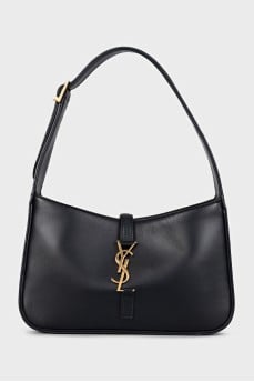 Leather bag with gold-tone hardware LE 5 À 7