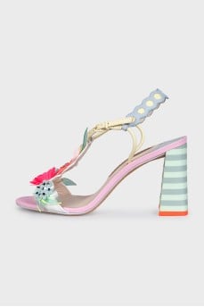 Шкіряні босоніжки Rosette Glinda