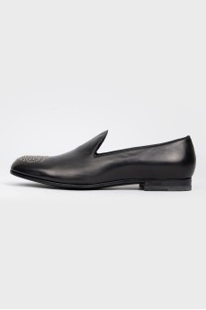 Men's lofors with rivets in front
