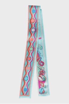 Abstract print twilly
