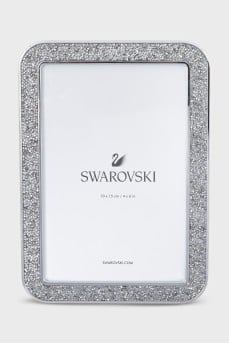Photo frame decorated with crystals