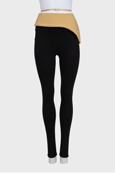 Asymmetrical peplum