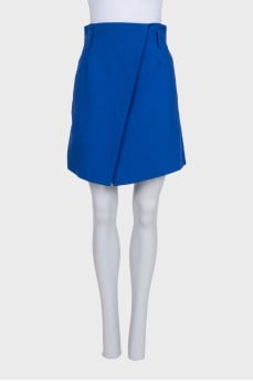 A-line skirt with a slit