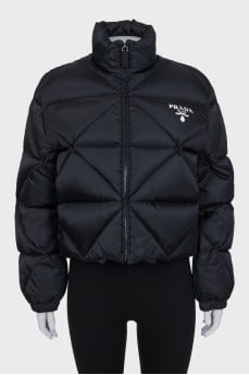 Чорна куртка Re-Nylon Gabardine