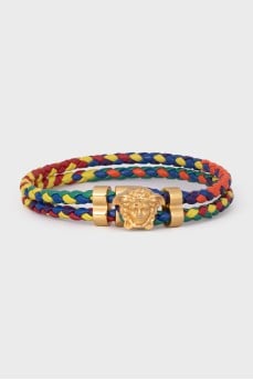 Medusa Leather Bracelet