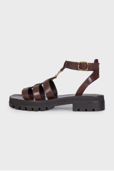 Leather sandals CLEA TRIOMPHE
