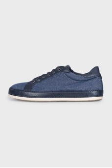 Men's denim sneakers