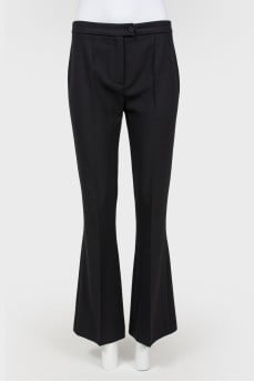 Black Dress Flare Pants