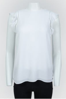 Top white short sleeve