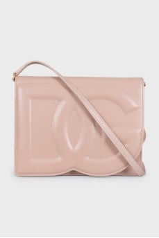 Beige crossbody with strap