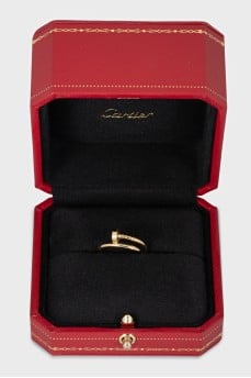 Juste un Clou ring in yellow gold