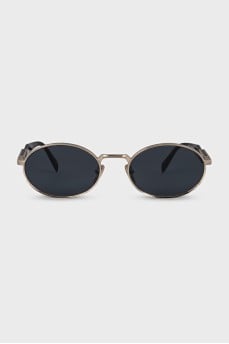 Sunglasses with gold frames