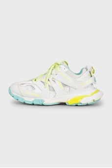 Men's Track sneakers with bright piping