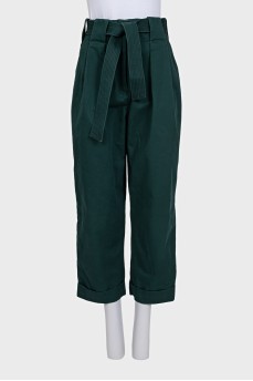 Green banana pants