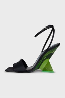 Cheope Sculpted Heel Sandals