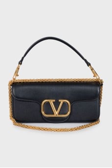 Locò black leather bag