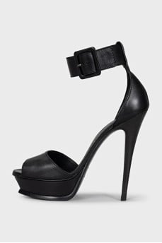 Black Tribute sandals