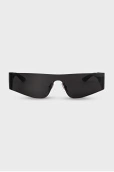 Narrow black sunglasses