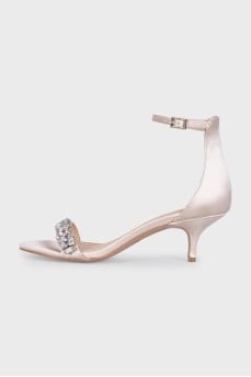 Dustyn textile sandals