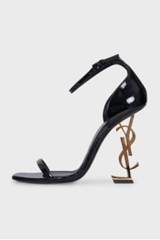 Opyum gold-heeled sandals