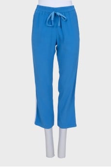 Light blue sports pants