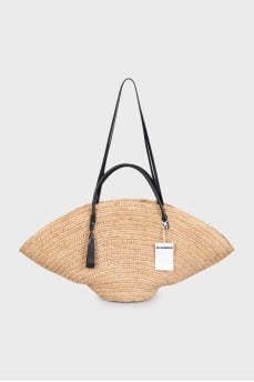 Sombrero bag with tag