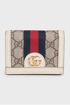 Ophidia signature print wallet
