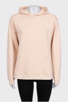 Beige hoodie