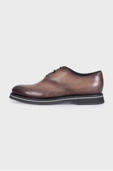 Men's gradient leather shoes