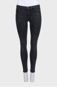 Черные джинсы skinny fit 