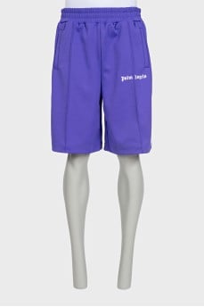 Men's purple shorts