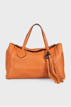 Lady Tassel leather bag