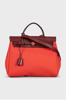 Сумка Herbag 31 из текстиля и кожи