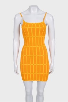 Orange dress by Maille Malha