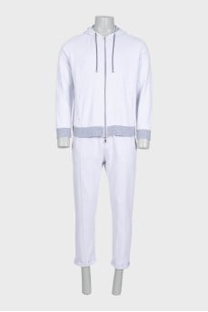 Men's gray tracksuit