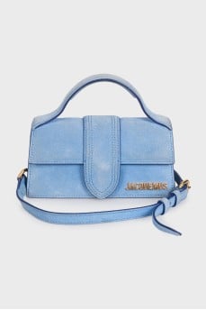 Le Bambino suede crossbody