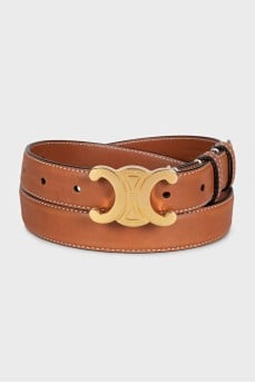 Brown Triomphe Belt