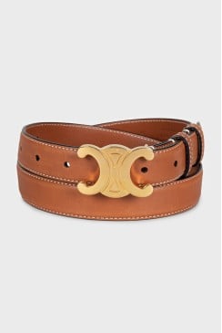 Brown Triomphe Belt