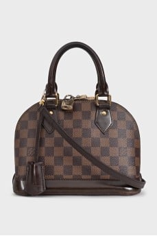 Alma bag with signature print