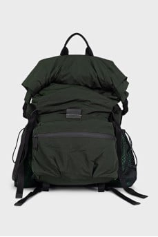 Men's backpack with a patch pocket