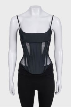 Corset by Mugler x H&M