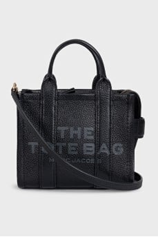Black leather crossbody