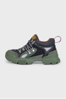 Men's green Flashtrek sneakers