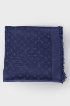 Blue scarf from the brand's logo