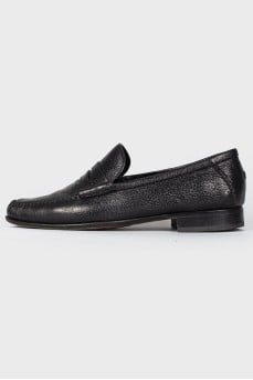Black men's loafers