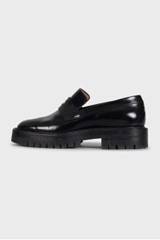 Black Tabi loafers