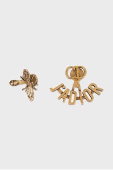 J'Adior gold earrings