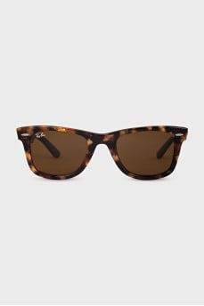 Wayfarer sunglasses with printed frames