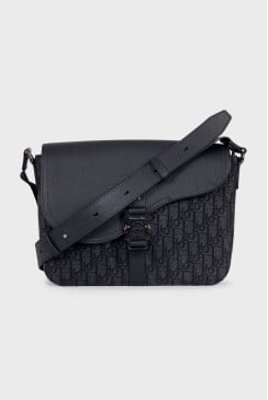 Black Saddle crossbody