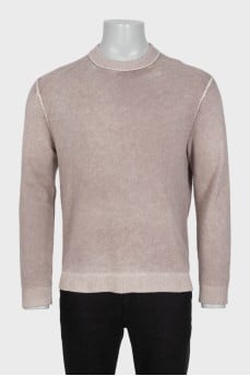 Men's straight-cut jumper